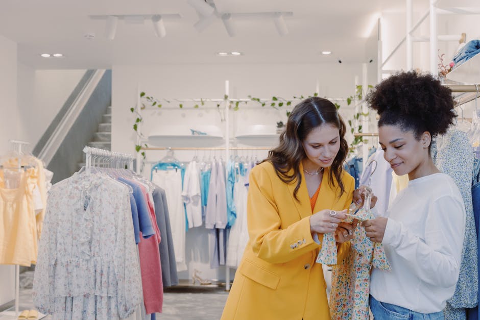 AI analyzing customer data retail