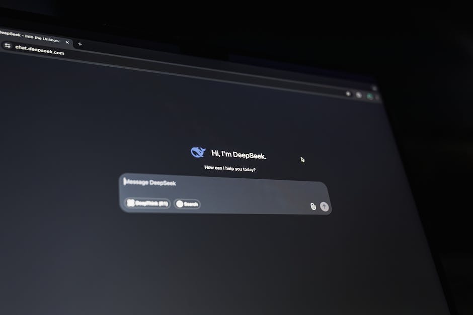 AI chatbot interacting with customer service representative