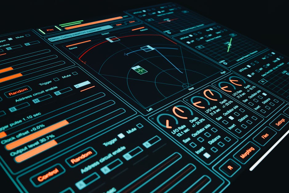 ai control panel data visualization