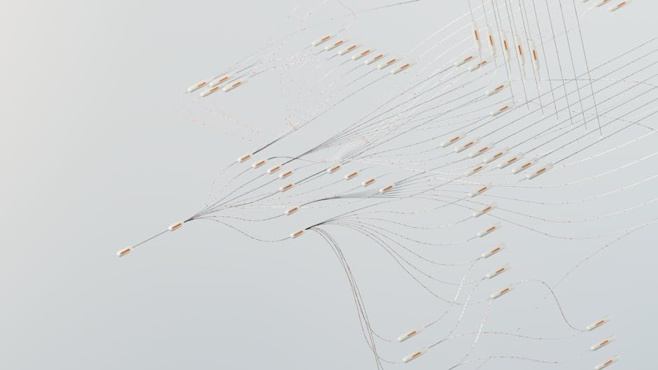 AI data visualization network