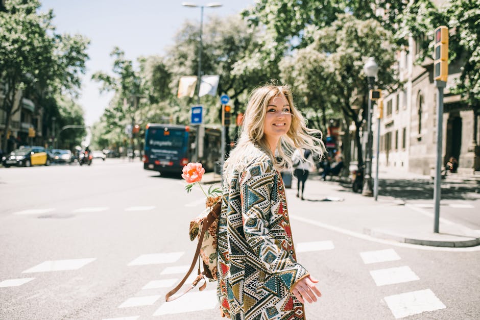 Barcelona fashion influencer