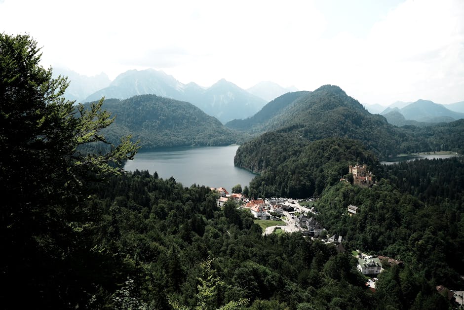 Bavarian Alps scenic view