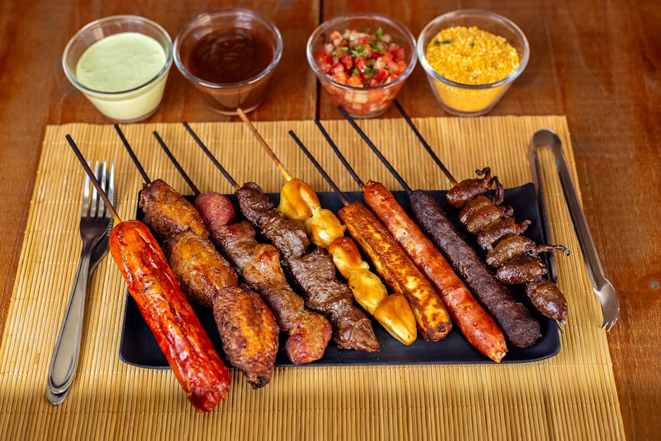 Brazilian churrasco grill