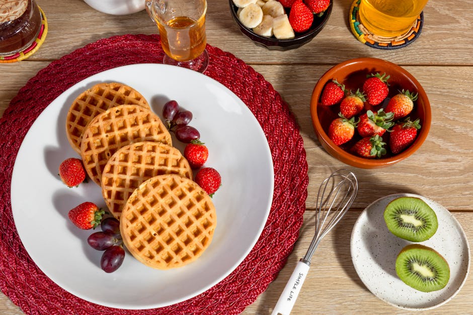 Brazilian family breakfast table