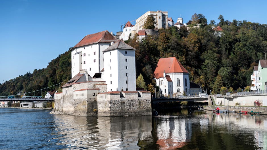 Castle landscape Germany