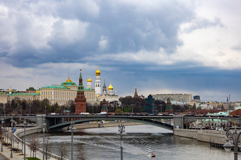 colorful ancient Russian city