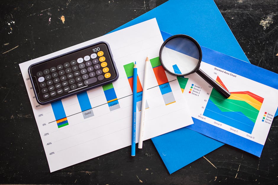 data analysis with charts and graphs
