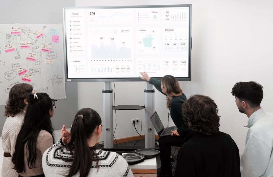 data analytics dashboard team