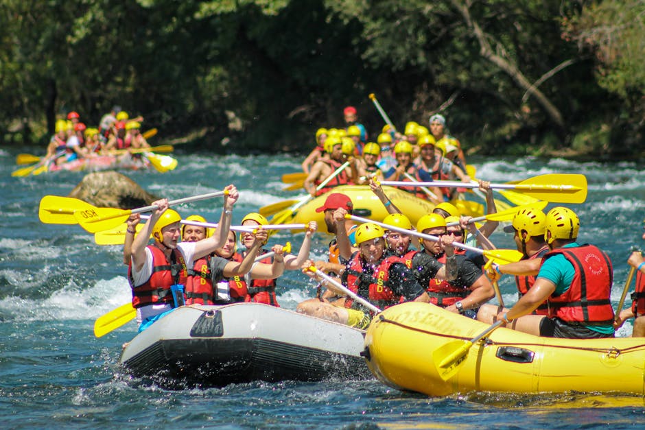 Eastern European river rafting