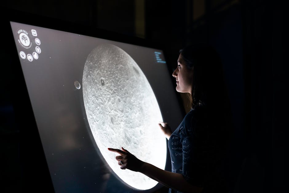 engineer interacting with digital twin