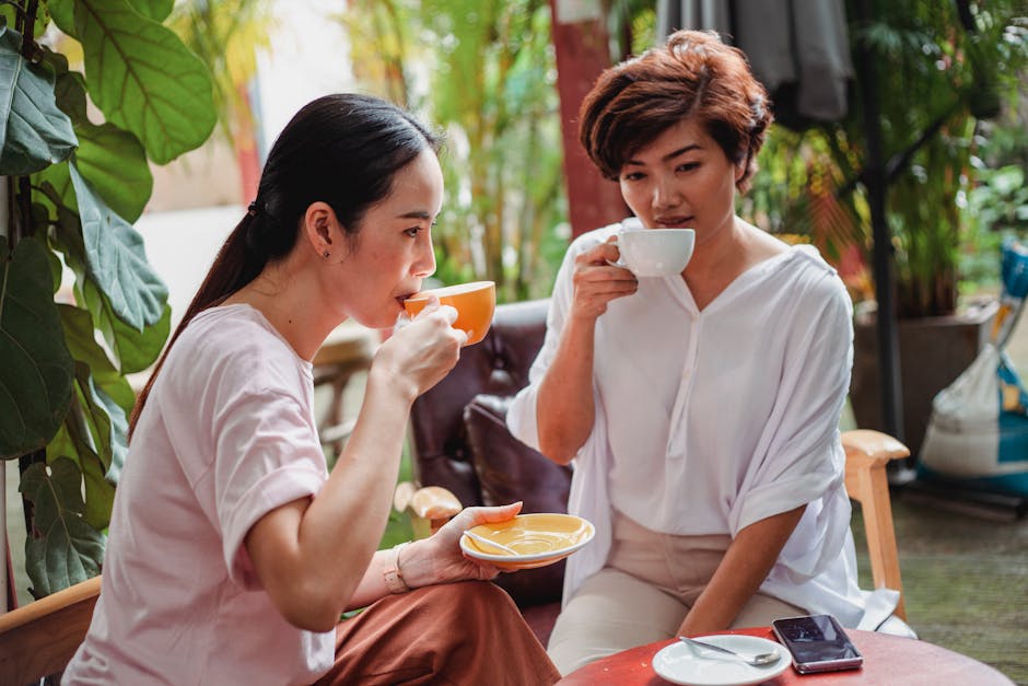 friends enjoying coffee in european cafe