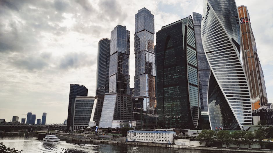 futuristic city Moscow AI development