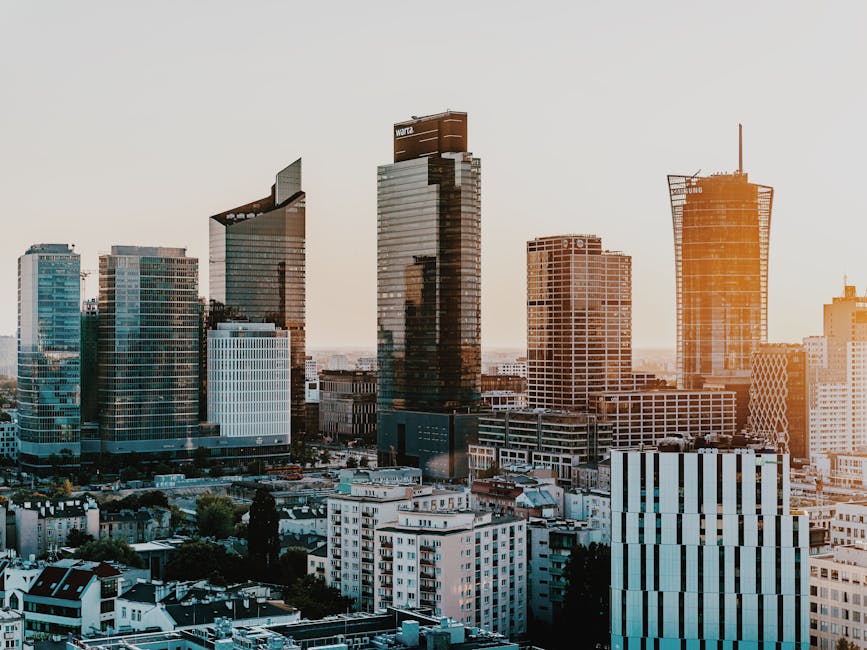 futuristic city Poland startup