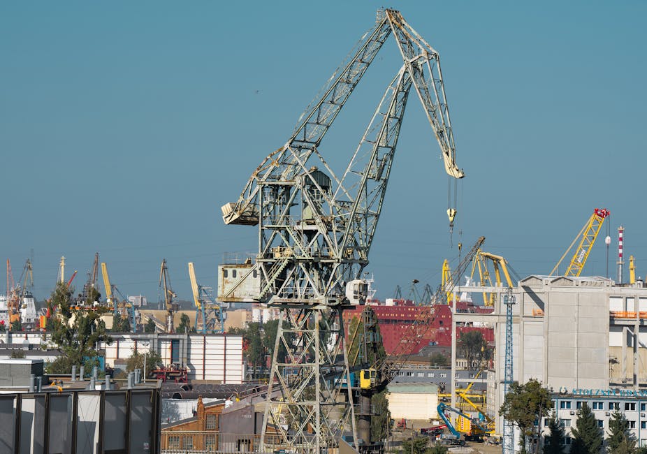 Gdansk shipyard gates