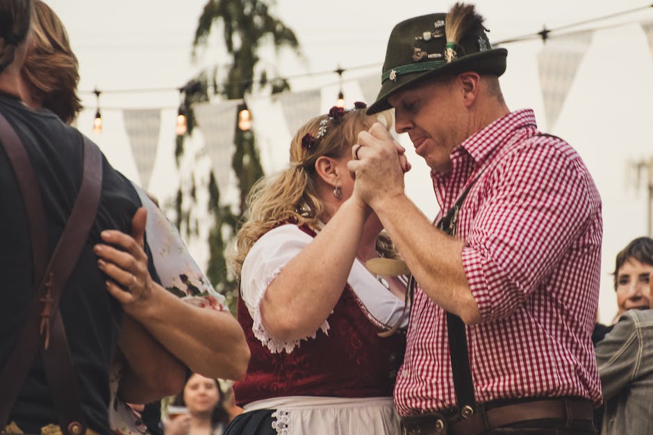 German village community gathering