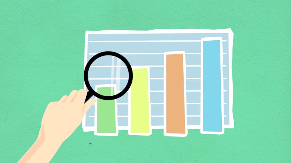 growth chart progress bar green