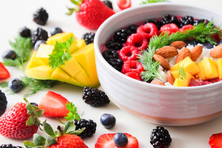 Healthy breakfast mindful eating