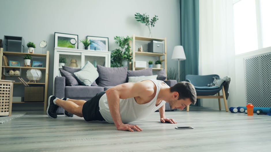 home workout with bodyweight