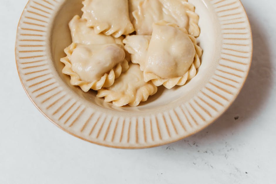 Homemade varenyky making