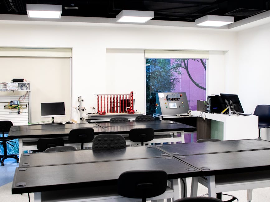 Krakow university tech lab