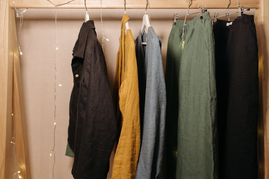 Mediterranean fashion linen clothing