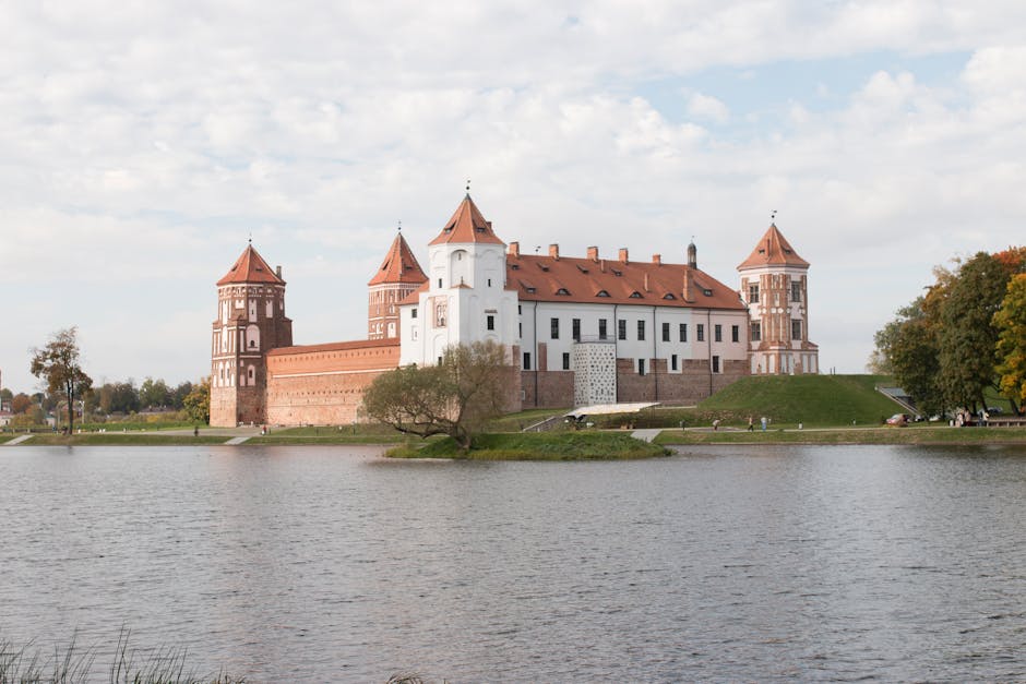 Mir Castle autumn