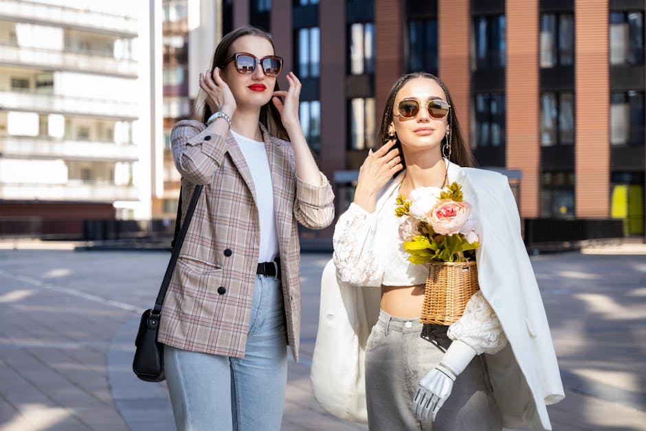 Modern Polish women's fashion street style
