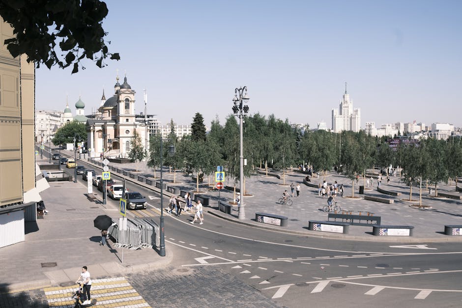 Moscow local park people