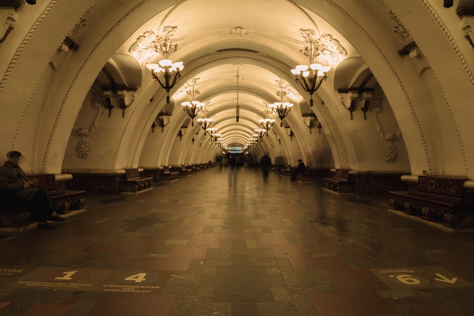Moscow Metro station ornate