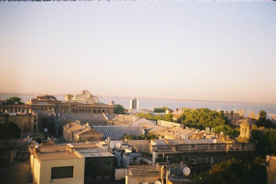 Odessa Potemkin Stairs sunset