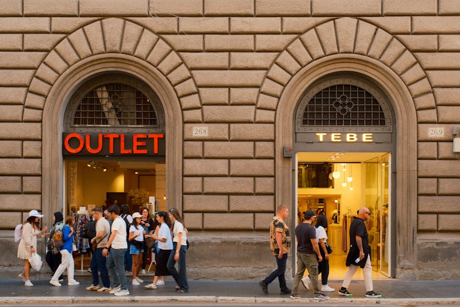 Outlet mall fashion Italy