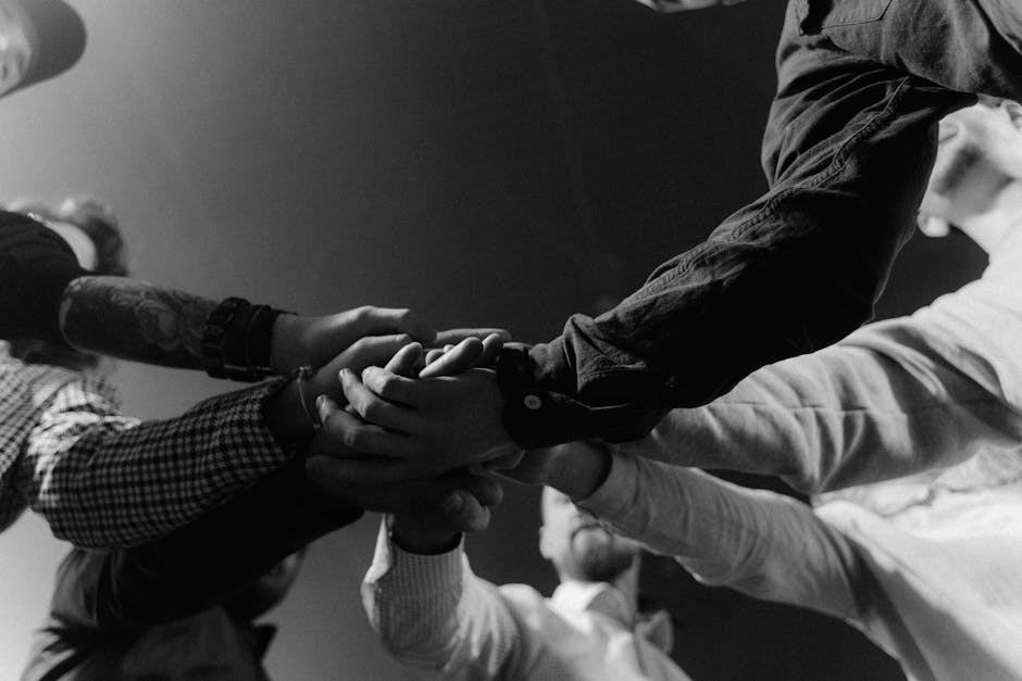 People connecting support