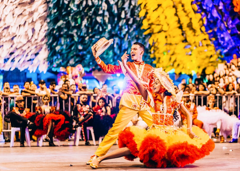 People dancing in June Festival