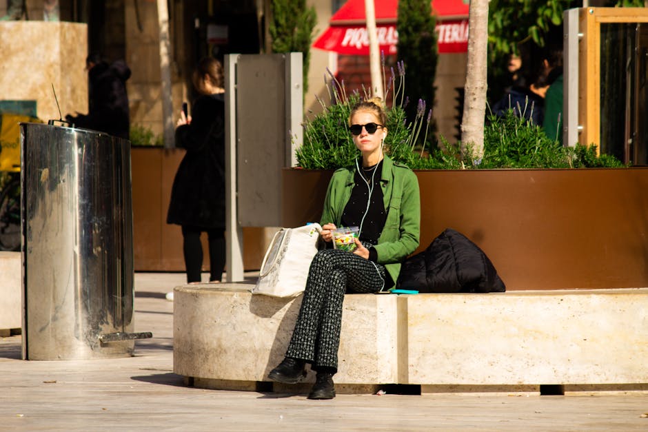 People enjoying long lunch break in Spain