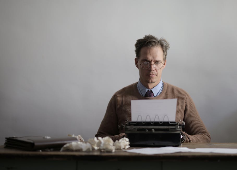 person overcoming writer's block with AI