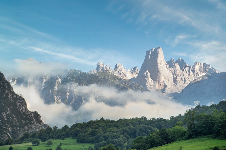Picos de Europa majestic mountains