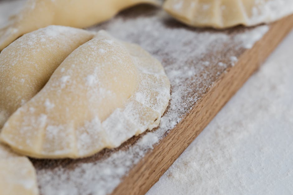 Polish traditional food pierogi