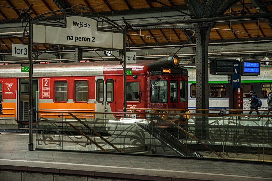 polish train station interior