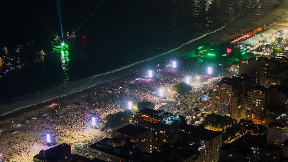 Rio de Janeiro Copacabana beach carnival