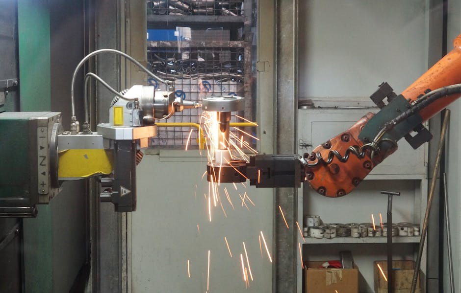 robot arm factory production