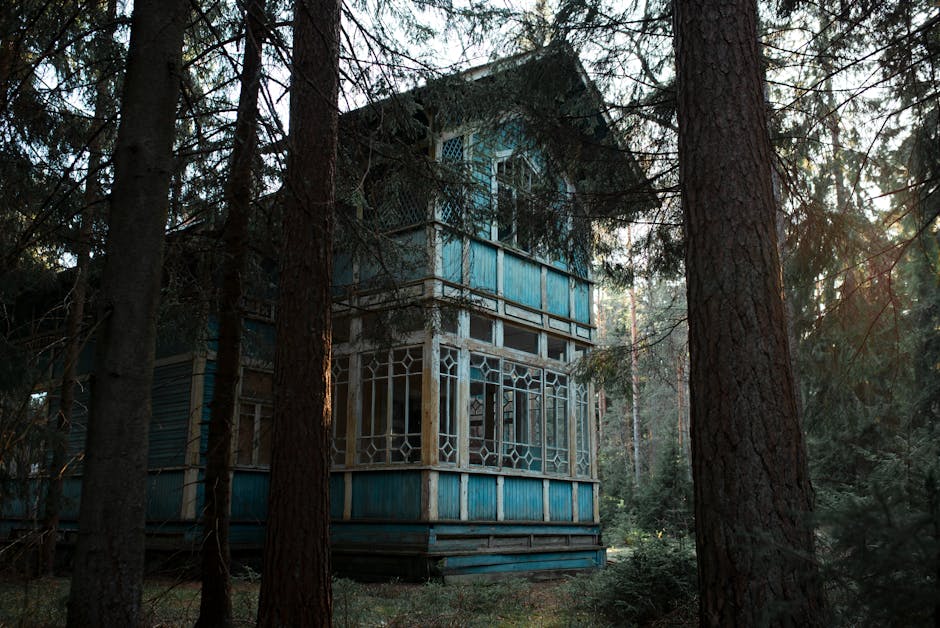 Russian countryside summer dacha
