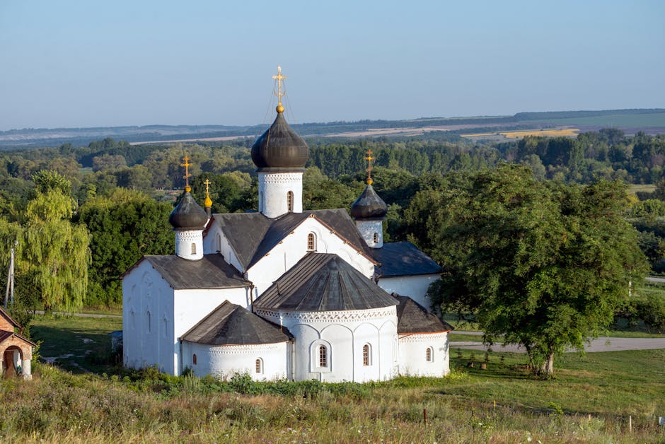 russian orthodox church countryside