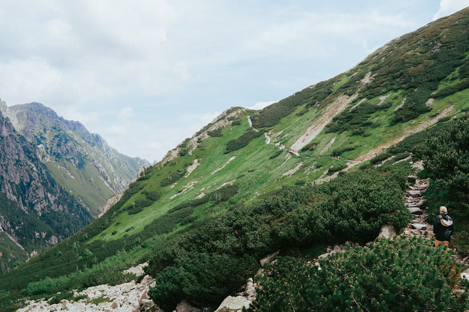 Tatra Mountains hiking trail