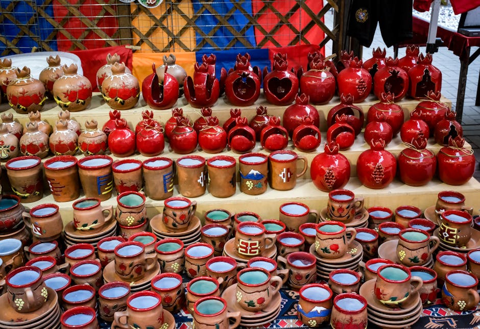 traditional craft market eastern europe