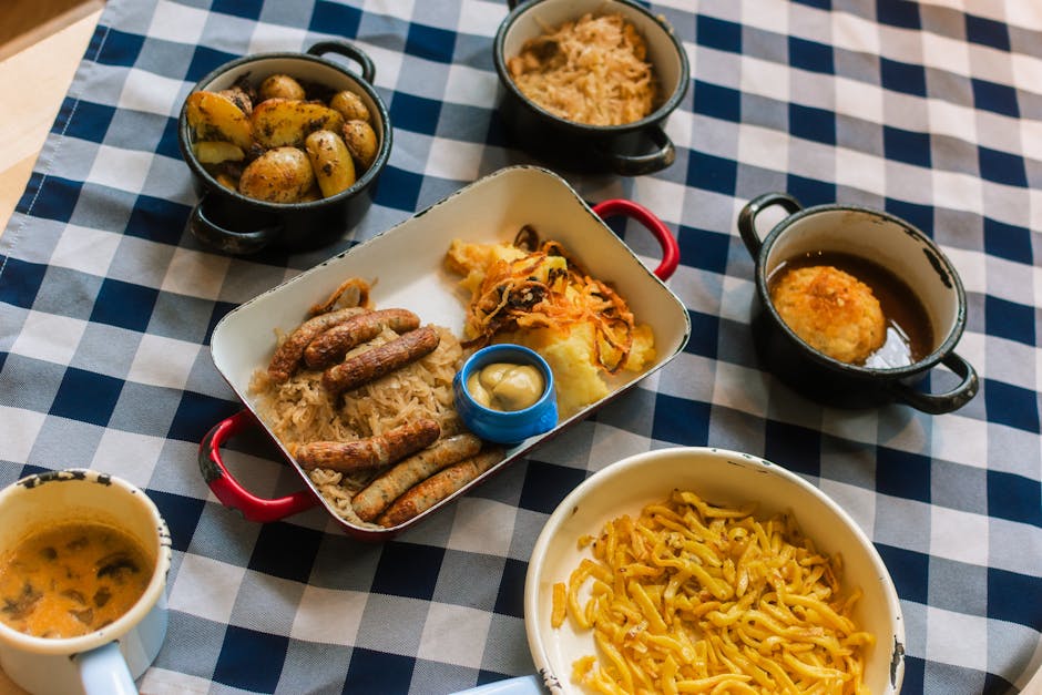 Traditional German dishes