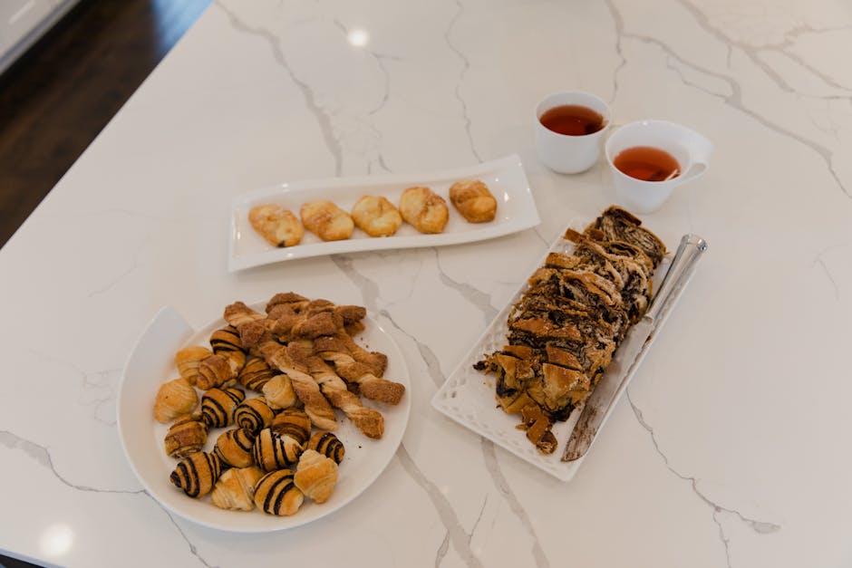 traditional polish food spread