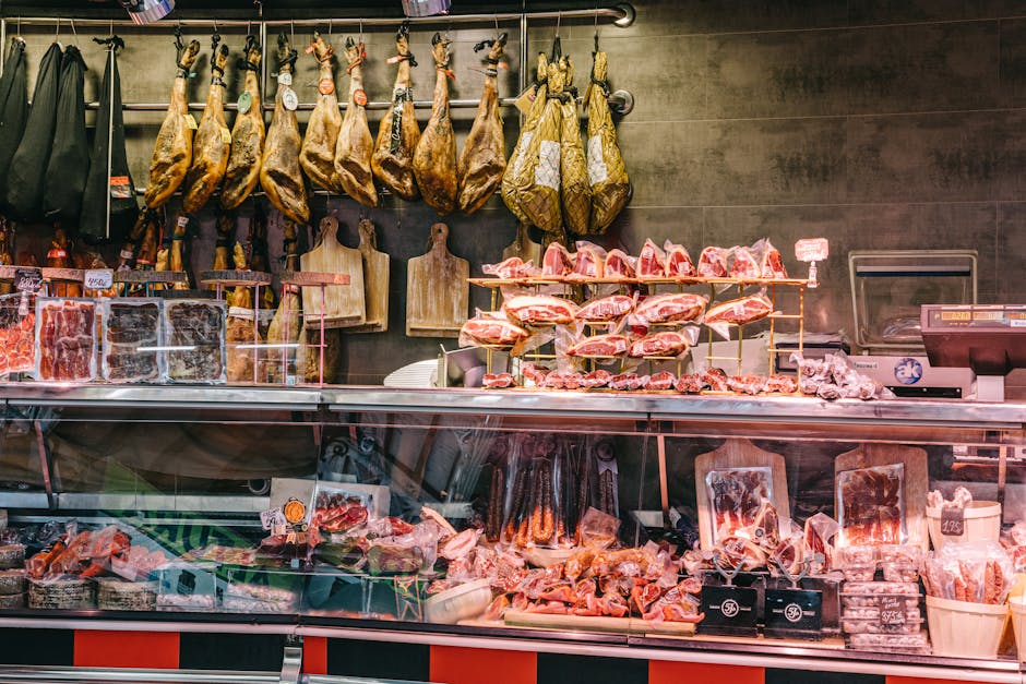traditional spanish market food local