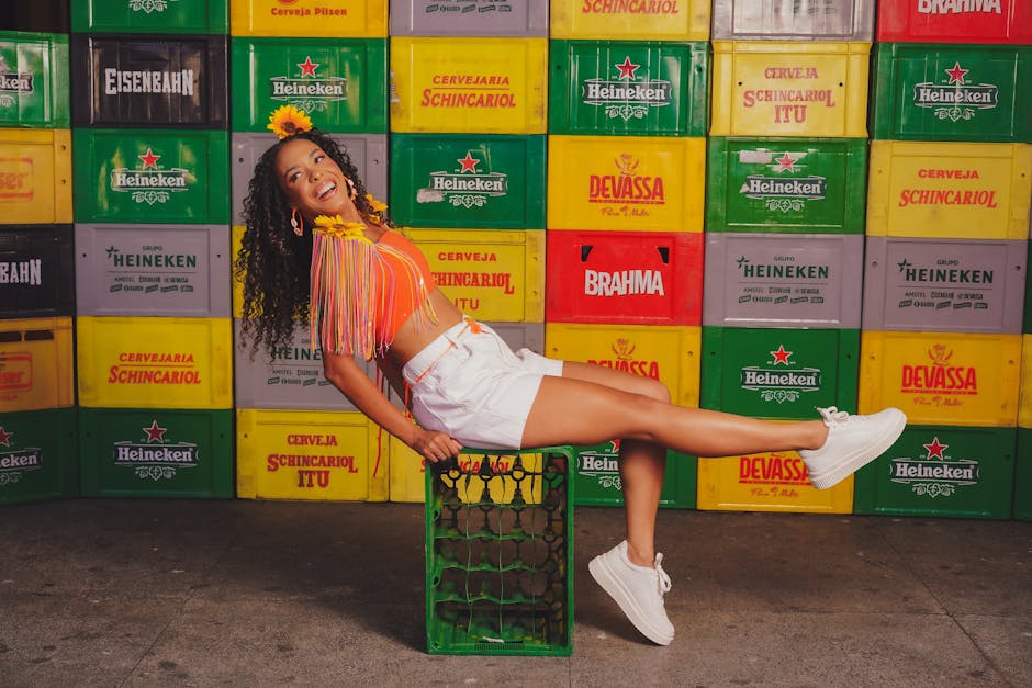 Tropical vibrant fashion Brazil