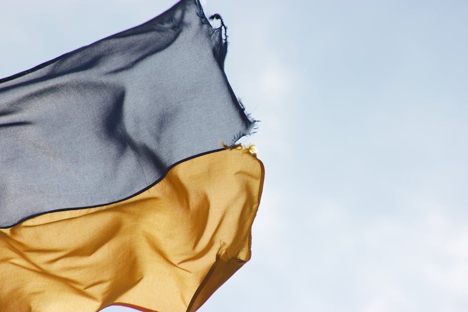Ukrainian flag resilience