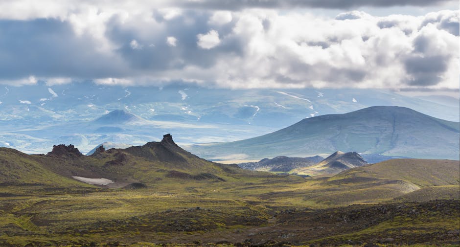 volcanic landscape kamchatka